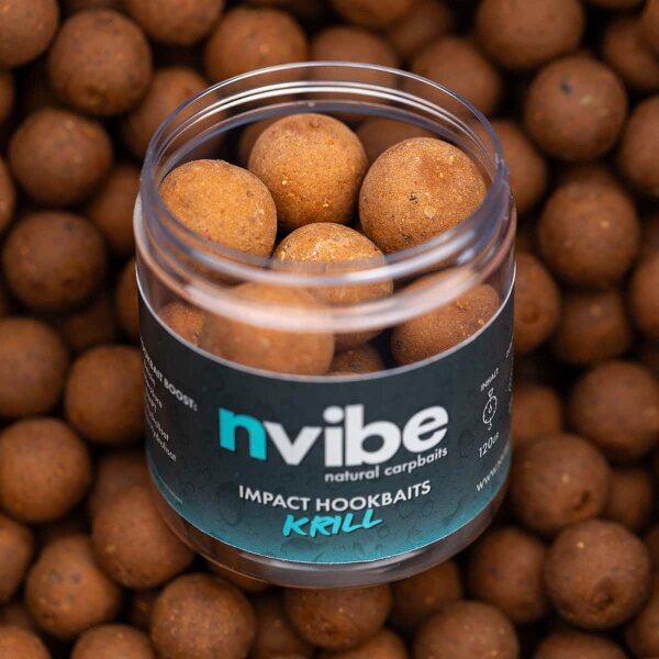 NVIBE IMPACT KRILL HOOKBAITS - 25 mm
