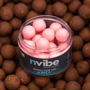 NVIBE IMPACT KRILL POP UPS - 15 mm Washed-Out Pink