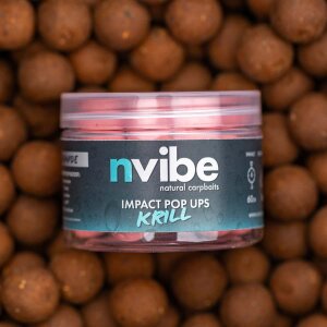 NVIBE IMPACT KRILL POP UPS - 15 mm Washed-Out Pink