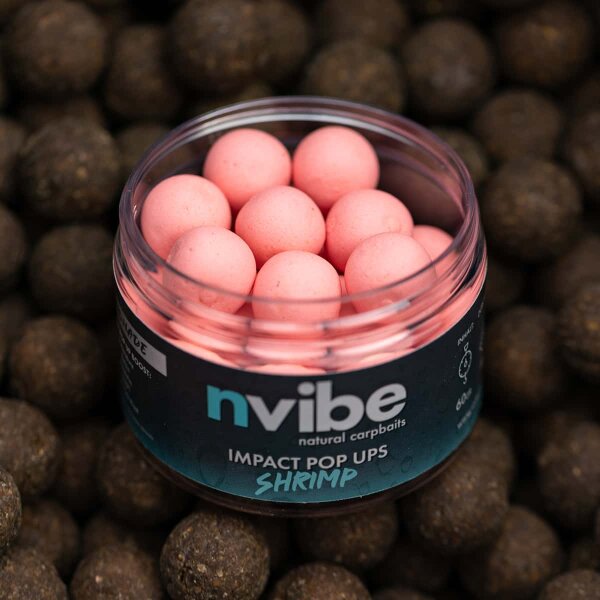 NVIBE IMPACT SHRIMP POP UPS - 15 mm Washed-Out Pink